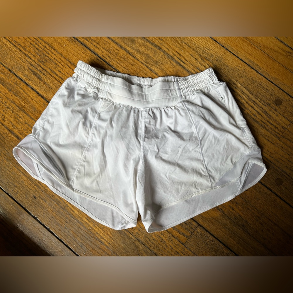 lululemon athletica White Athletic Shorts